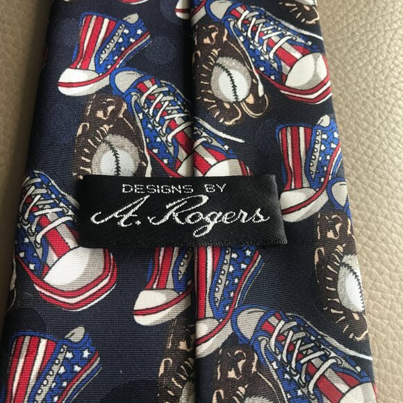 Tie NBA. New. by A. Rogers Vintage- New - Picture 3 of 4